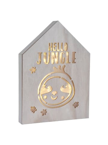 Douceur d’Intérieur Dekoration mit LED-Beleuchtung in gold