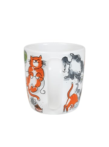 Blond Amsterdam Cappuccino-Becher Katzen in Bunt - 500 ml