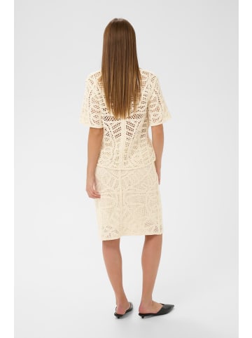 Soaked in Luxury Kurzarm-Bluse SLAnamy Baggy fit in Turtledove