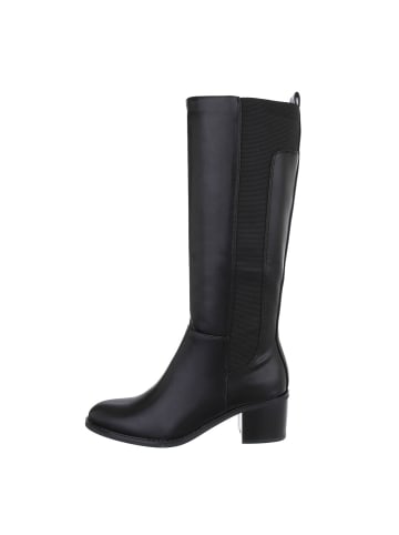 Ital-Design Stiefel in Schwarz