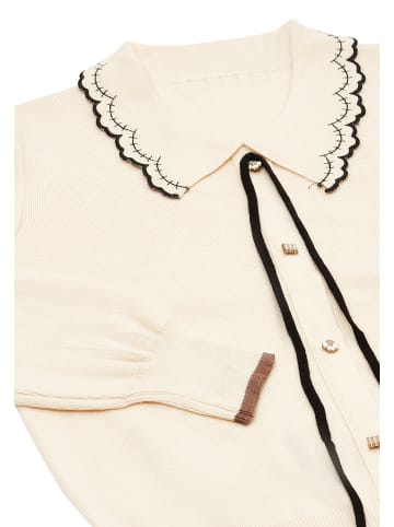 VIRITA Women Cardigan in Wollweiss