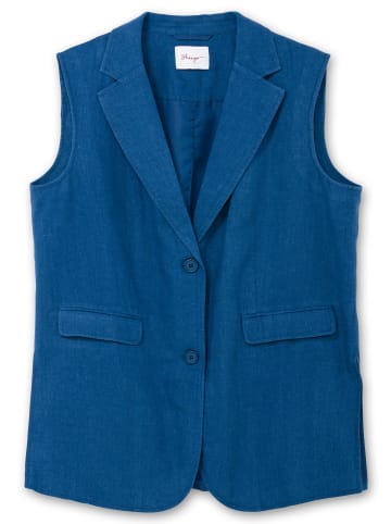 sheego Weste in blaubeere