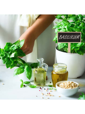 relaxdays 48 x Pflanzenstecker in Natur