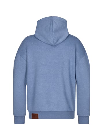 naketano Oversize-Sweat Hoody Big Theo 20 Blue Melange