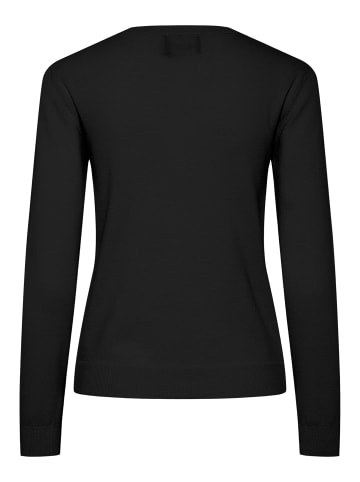 Pieces Strickjacke in Black