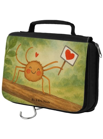 Mr. & Mrs. Panda Kosmetiktasche Spinne Agathe Motivation Design ... in Weiß
