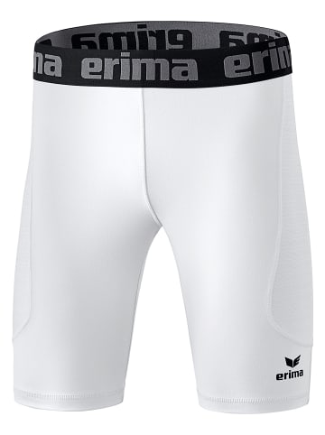 erima Unisex Erwachsene Elemental Tight, Tights kurz in weiss