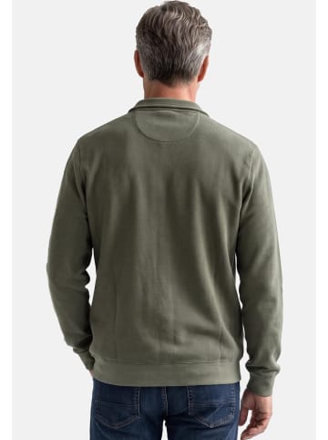 Casa moda Sweatjacke Basic in Grün