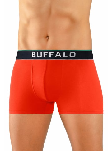 Buffalo Boxer in schwarz, orange, anthrazit-meliert