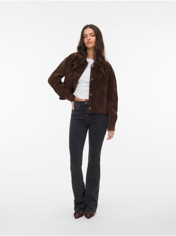 Vero Moda Jacke aus Wildleder in Chocolate Torte