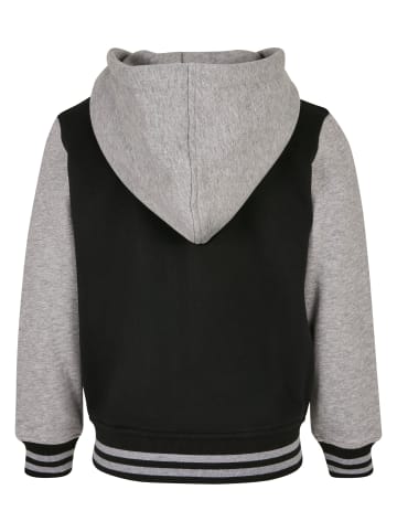 Urban Classics Zip-Kapuzenpullover in schwarz