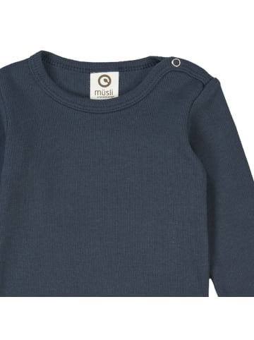 müsli Langarmbody 1582077800 in dunkelblau