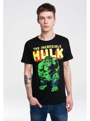 Logoshirt T-Shirt Hulk - Marvel - The Incredible in schwarz