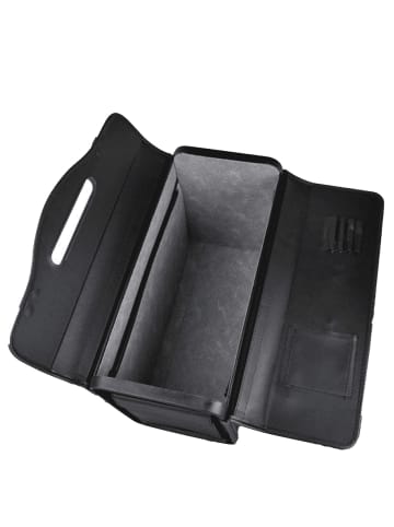 D&N Business - Pilotenkoffer 51 cm PU (schwarz) in schwarz