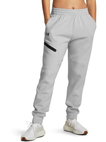 Under Armour Sweat Pant "Unstoppable Flc Jogger" in Grau