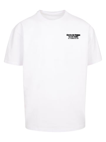 Mister Tee Mister Tee Ghetto de France Oversize Tee in white