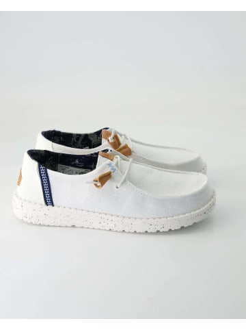 Hey Dude Slip On Sneaker in Weiß