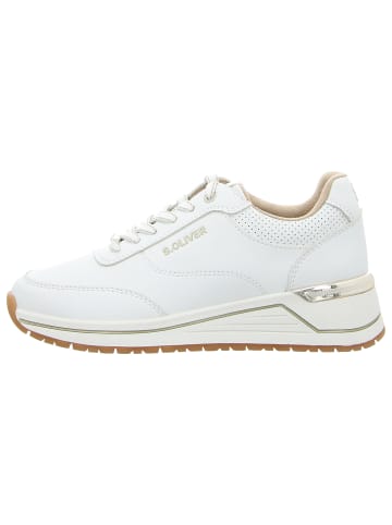 s.Oliver Sneaker Low in weiss