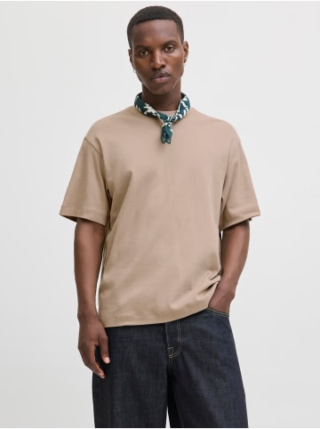 Jack & Jones T-shirt in Mocha Meringue