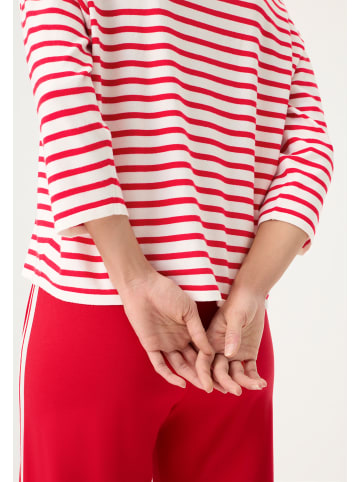 Olsen Shirt Cora in rot weiß - 0001