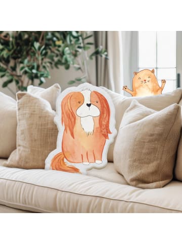 Mr. & Mrs. Panda Kuscheltier Kissen Hund Cavalier King Charles S... in Weiß