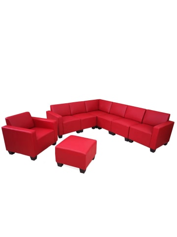 MCW Modular Sofa-System 6-2 Moncalieri, Rot