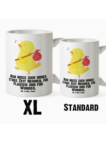 Mr. & Mrs. Panda Steinguttasse Küken Wander mit Spruch in Weiß