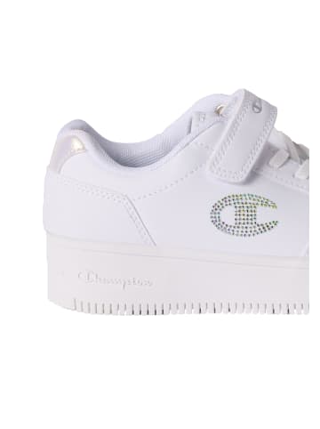 Champion Sneakers High RD18 Platform Glitter G PS in weiß