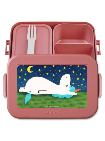 Mr. & Mrs. Panda MEPAL Bentobox Einhorn Sternenhimmel Design ohn... in Rot Pastell