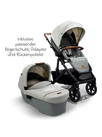 Joie 2in1 Kombi-Kinderwagen-Set Vinca bis 22 kg in grau