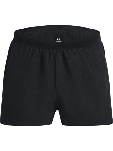 Under Armour Short "UA Launch Split Perf Shorts" in Schwarz