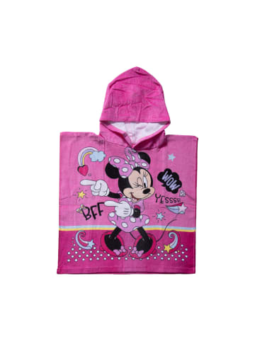 Disney Badeponcho Minnie Mouse in rosa/pink