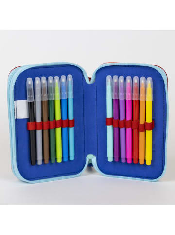 MARVEL Spider-Man Spidey gefülltes zweistöckiges Federmäppchen