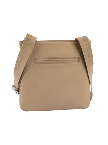 Bogner Schultertasche 'Maxon Serena in Greige 25,00 x 24,00 x 1,00 cm'