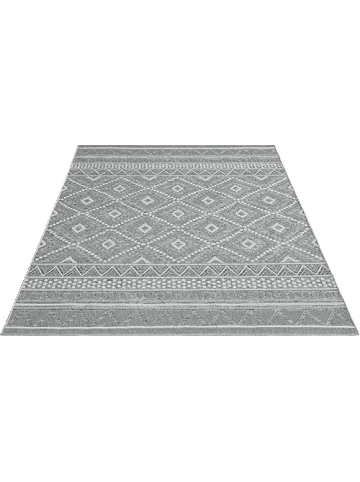 the carpet Moderner In-/Outdoor Teppich B in Grau