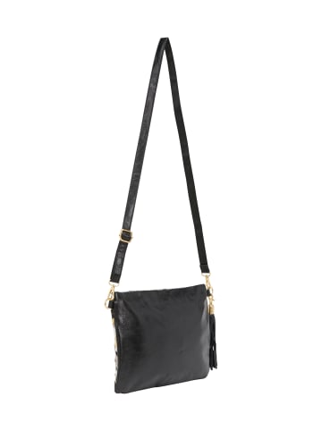 faina Women Shoulder Bag in White Black Yellow