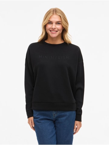 Vila Sweatshirt in Black Beauty