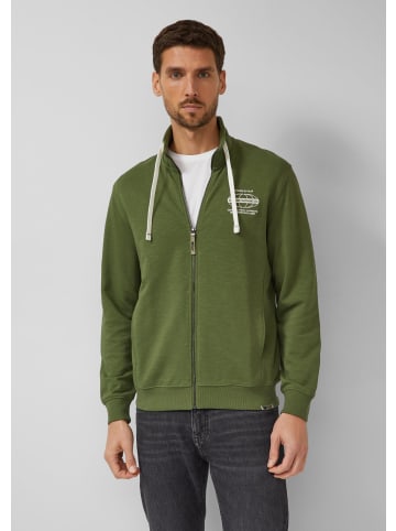 s.Oliver Sweatshirt Jacke in 79D1_olivgrün