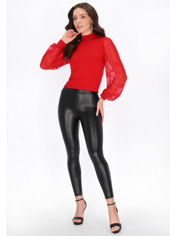 faina Women Sweater in red