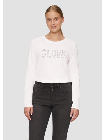 s.Oliver T-Shirt langarm in Creme