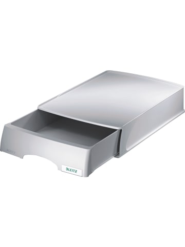 Leitz Briefablage Plus A4 mit Schublade grau