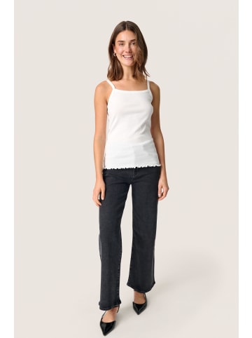 Soaked in Luxury T-shirt SLVenola Slim fit in Whisper White