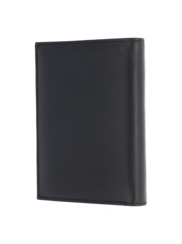 oxmox Leather Geldbörse RFID Schutz Leder 13 cm in schwarz-turtle 2.0