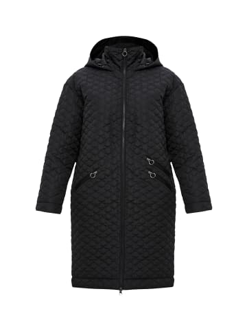 Finn Flare Steppmantel Uni in black