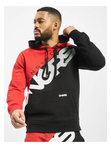 DNGRS Dangerous Sweat & Fleece - Hoody in black/red