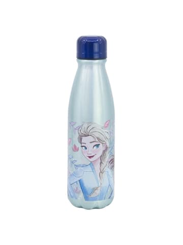 Disney Frozen Trinkflasche Aluminium, 600ml, mit Sicherheitsverschluss