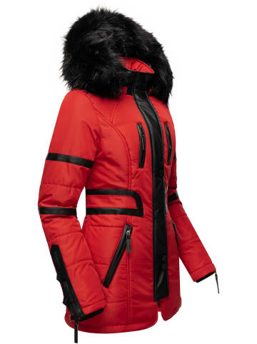 Navahoo Wintermantel Moon in Rot