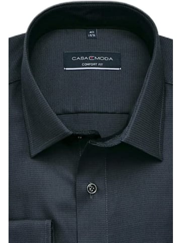 Katt Langarm Business Hemd für Herren in schwarz