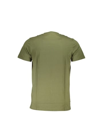 cavalli CLASS Grünes Baumwoll-T-Shirt