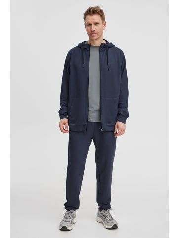 North Bend Sweatjacke NBBrent M Hoody (Zip-Hoodie) in Blau